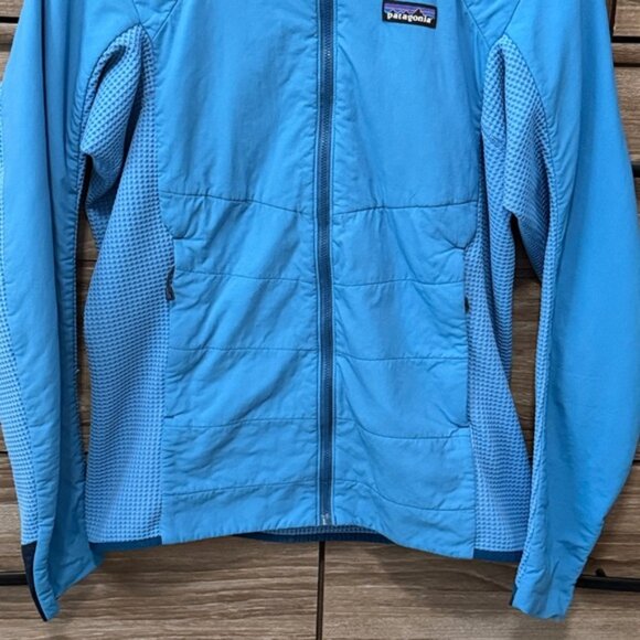 Patagonia Nano-Air Light Hybrid Jacket Size Medium Radar Blue - Picture 3 of 5